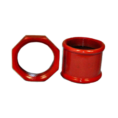 Муфта + контргайка DN 50