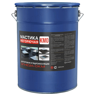 ОГНЕЗА-ОКМ кровельная мастика негорючая КМ0